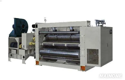 Corrugated Cardboard Carton Box Single Facer Machine